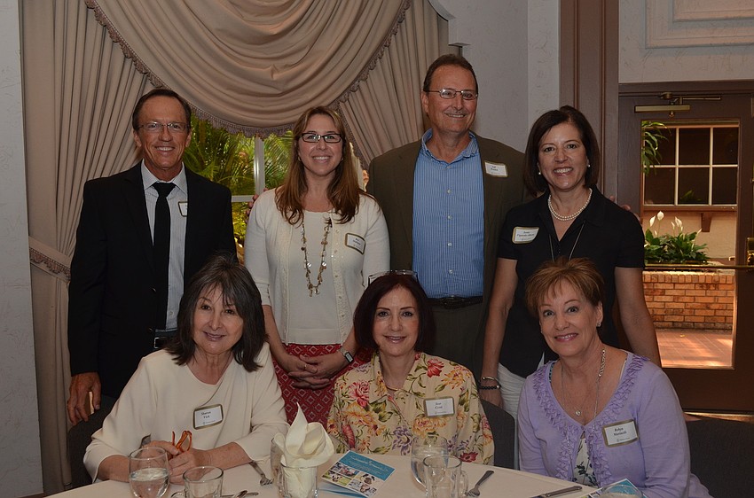 (standing) George Sweitzer, Rae Mulligan, Jeff Hradek,  Sonia Figaredo-Alberts (seated) Sharon Vick, Star Conti, Robyn Marinelli