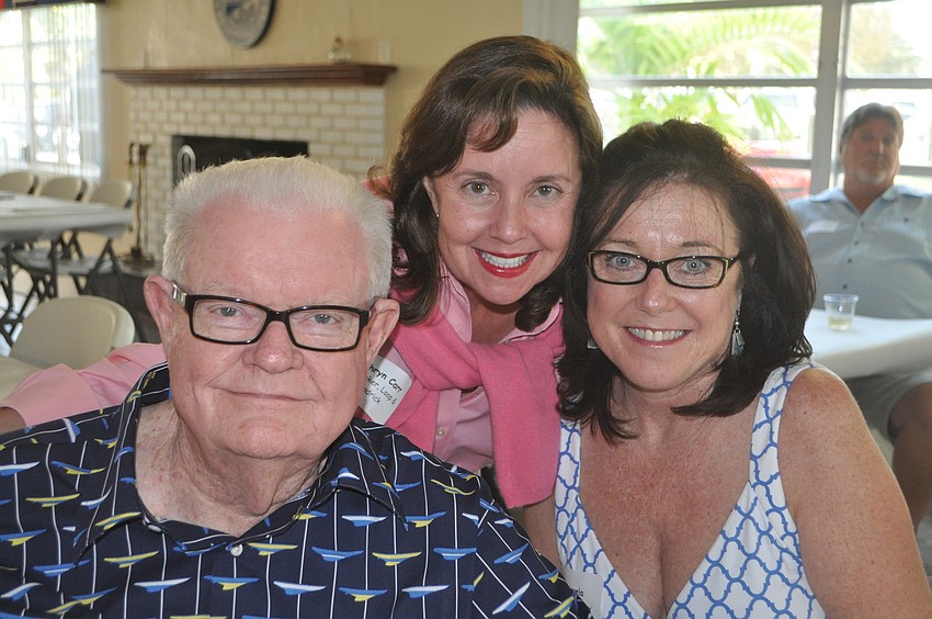Bob and Kathryn Carr with Angela Montgomery