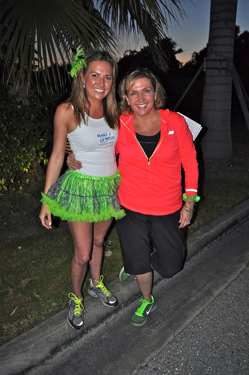 Chairwoman Molly Klauber and committee member Molly Jackson