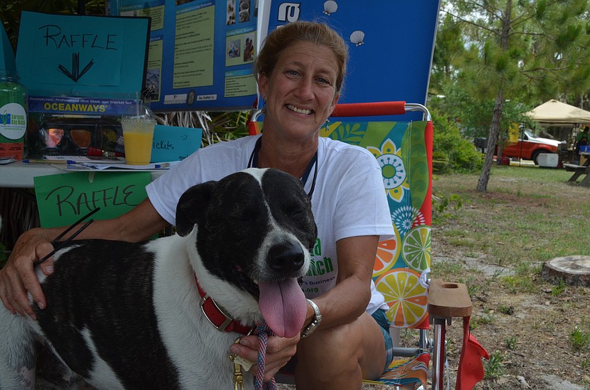 Ronda Ryan and her dog Mac