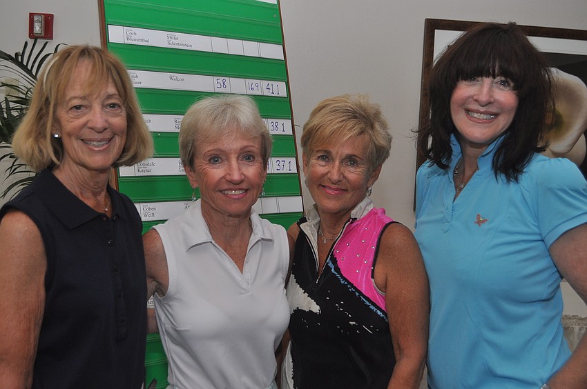 Barbara Kuzmich, Gwen Watson, Bunny Skirboll and Andi Munzer