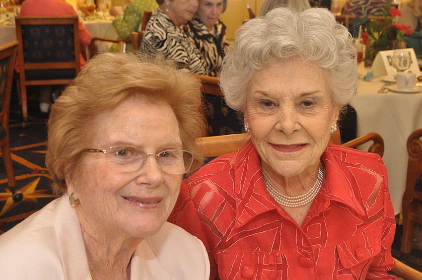 Marie Bowe and Jane Tracy