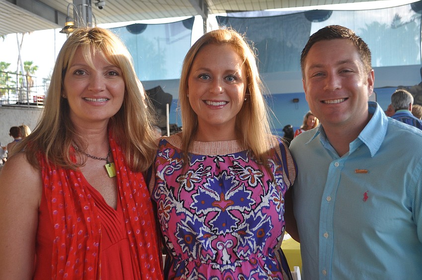 Fran Lacivita with Erica and Taylor Aultman