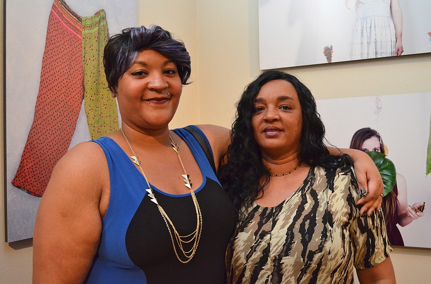 Justine Bumpers and mother Martina Bumpers. Senior Justine Bumpers is going to grad school at FSU, and eventually wants to open up her own gallery and photo studio, but also hopes to teach.