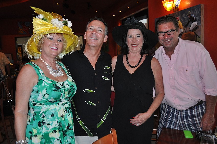 Paula and Tim Daugherty with Dolores and Karl Biguney