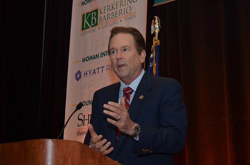 Rep. Vern Buchanan stresses the importance of small business and their impact on the community.