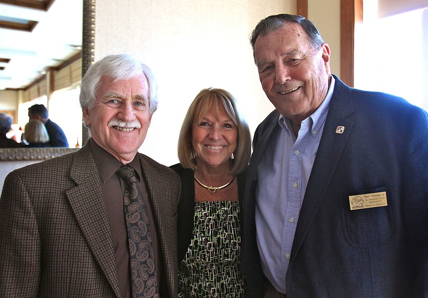 Richard and Diana Corrigan with Paul Thorps, Jr.