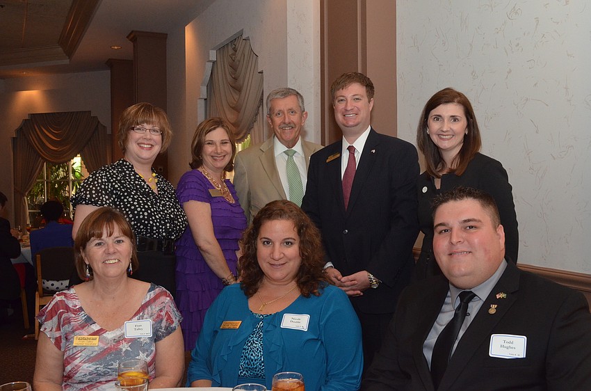 (seated) Fran Talley, Nicole Double and Todd Hughes (standing) Shannon Duvall, Marty Katz, Phil King, Casey Welch and Jessica Rogers