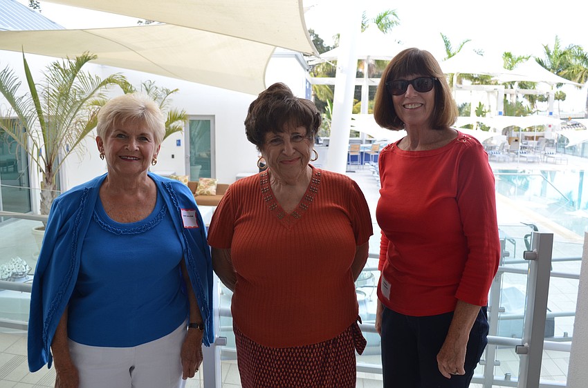 Gerry Sullivan, Carmel Izzo and Barbara Bellamonte