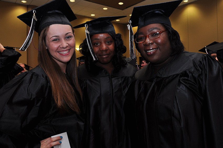 Victoria Berger, Alicia Bellamy and Annie Bellevue