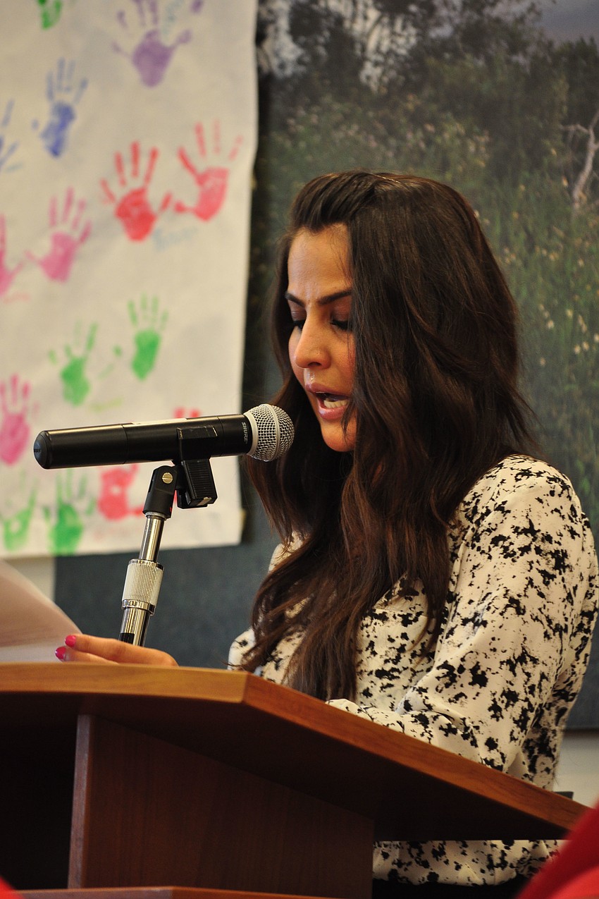 Teacher Shagolfa Hassanzadeh shares about her time with students.