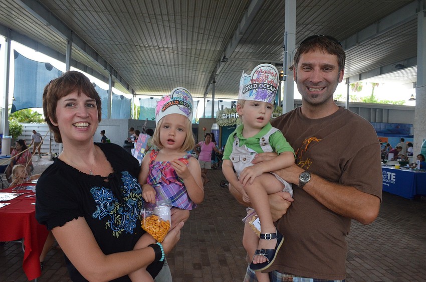 Rochelle and Radek Hoffmann with their twins Roxy and Ray