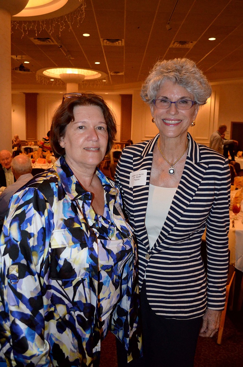 Daisy Volarich and Dr. Sarah Pappas