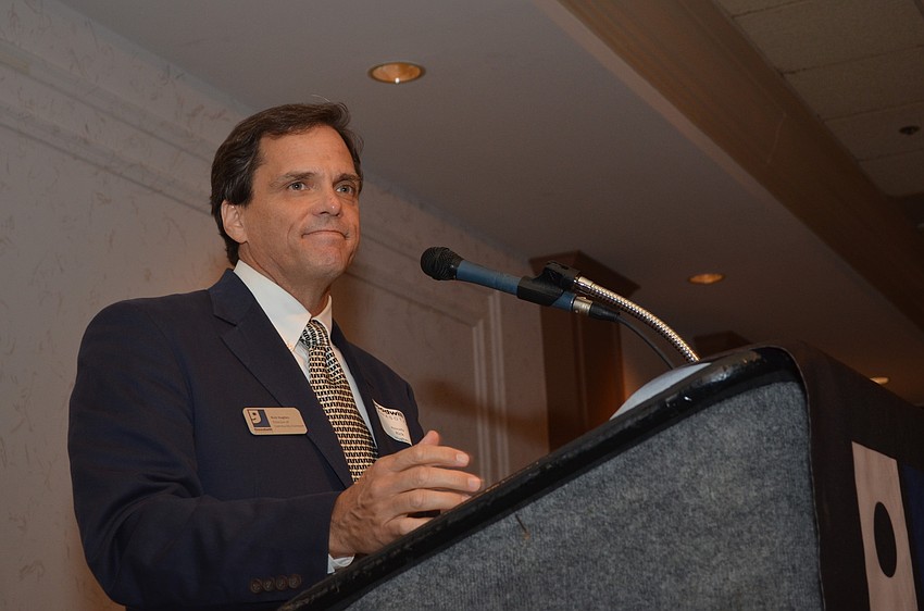 Director of Community Outreach Rick Hughes thanks the community for their support and commitment.