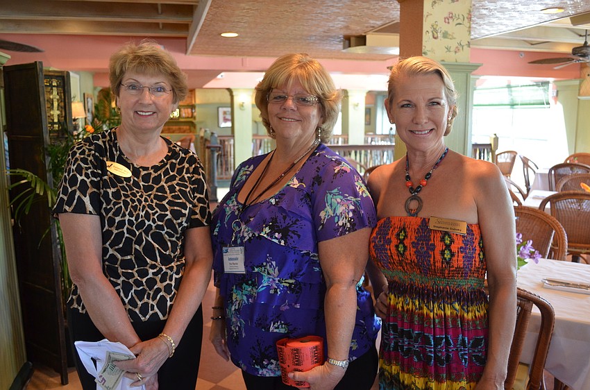 Barbara Wright, Pat Martin and Stephanie Dubsky