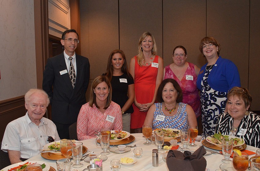 Herb Baron, Jeff Grebe, Dannie Sherrill, Gillian Fishman, Annette Fuchs, Marsha Eisenberg, Anne Steinbach, Shannon Duvall and Ellen Rothbaum
