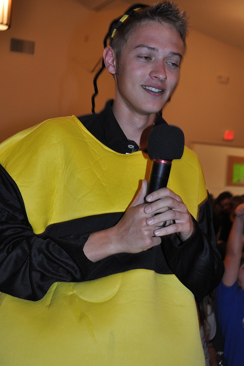 Brennan Dowdy, 18, portrays 