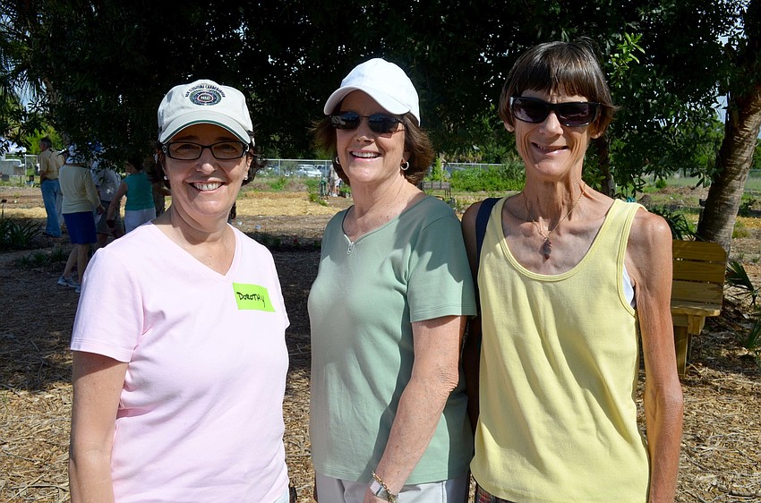 Dorothy Tiberii, Grace Riker and Katherine Johnson