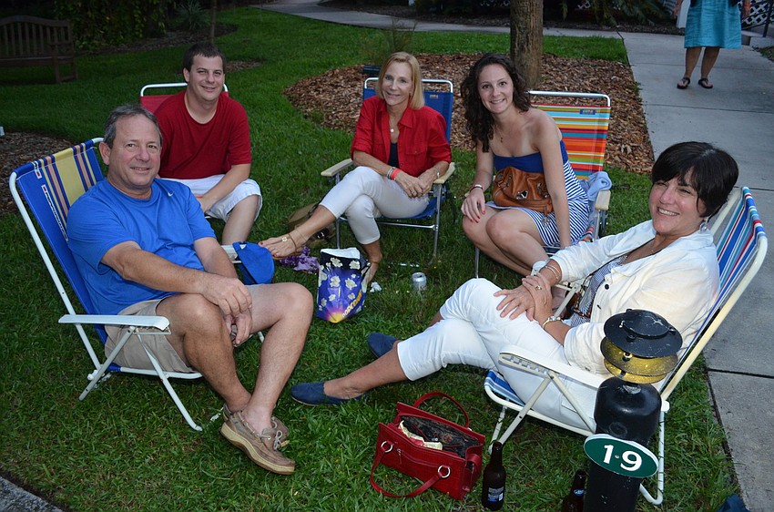 Scott Taylor, Eric Woods, Jane Woods, Joslin Woods and Lisa Taylor