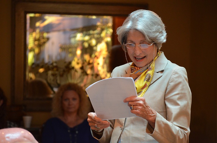 Michael Saunders praises the hard work of charitable organizations in the community.