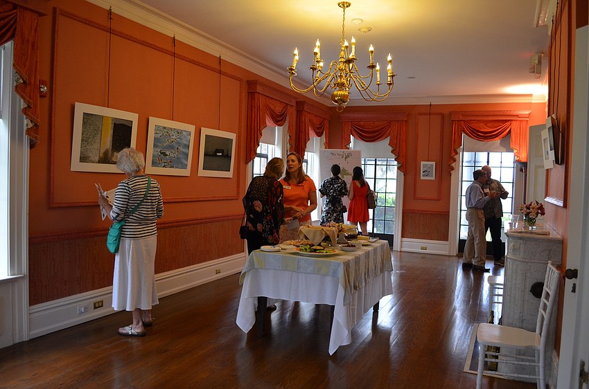 The Conservation Foundation of the Gulf Coast hosted a wine and cheese reception inside its headquarters.