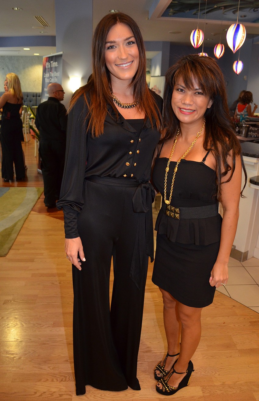 Ashley Bafia and Dr. Melinda Lacerna