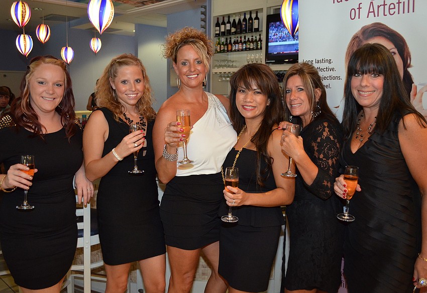 Hayley Parker, Kassie Batterson, Veronica Overle, Dr. Melinda Lacerna, Tracy Johnson and Audrey McMullen