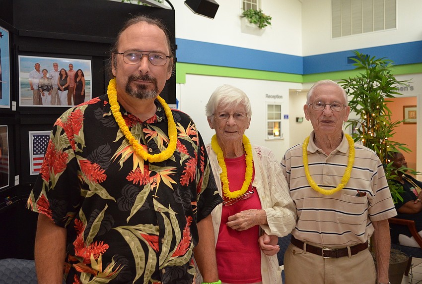 Randy Crane with Ruth and Joe Hochadel