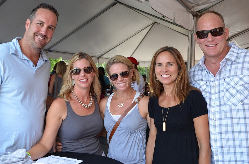 Kevin Wicks, Jen Folvig, Meghan Wicks, Cathy Matkov and John Folvig