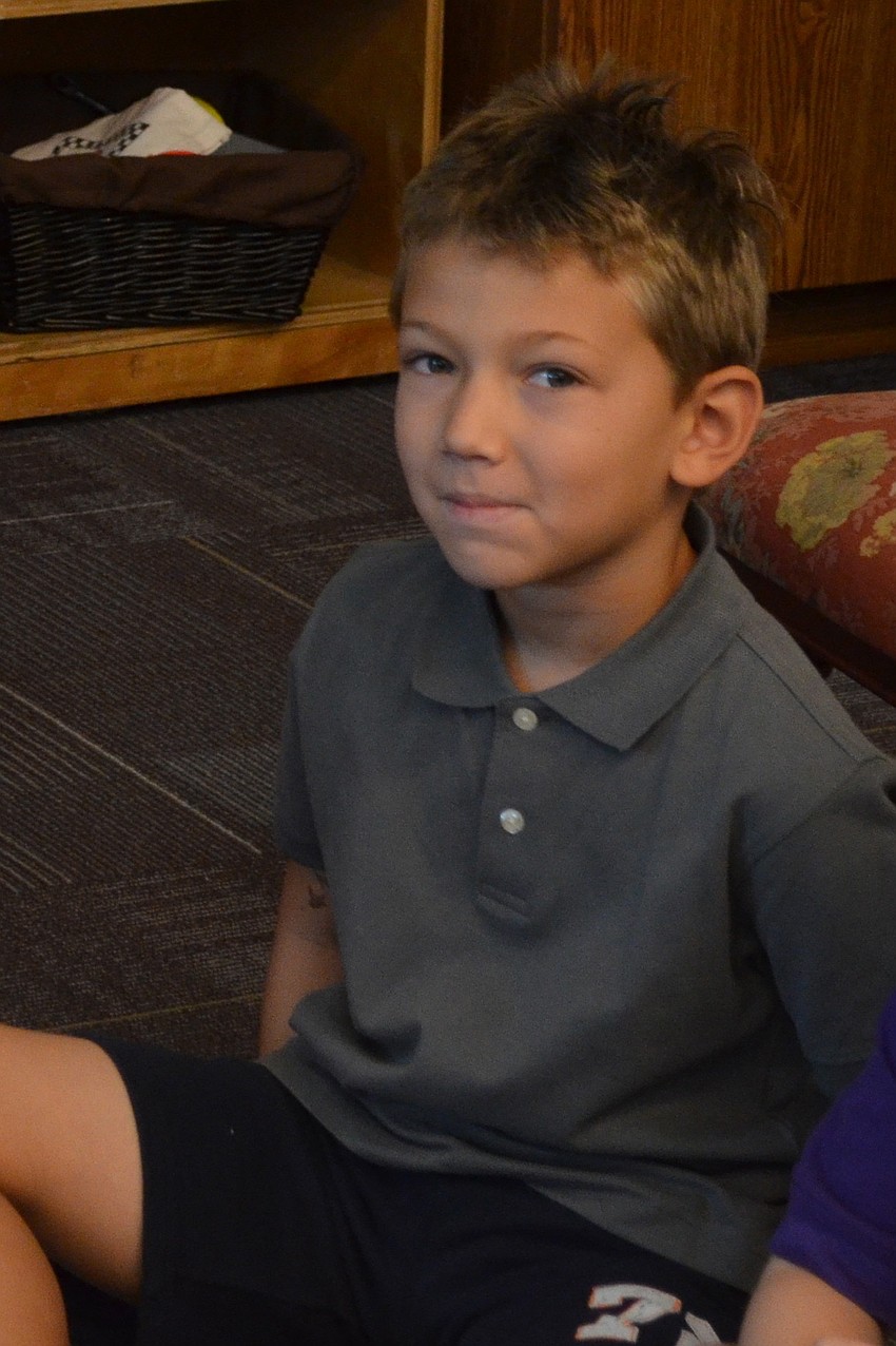 Ian Arov starts kindergarten today at Goldie Feldman Academy.