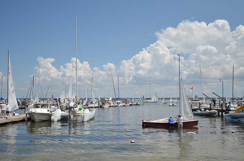 The Sarasota Sailing Squadron hosts the 67th Annual Labor Day Regatta.
