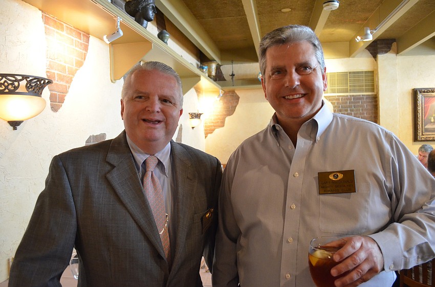 President Joe Sikora and Gary MacDonald