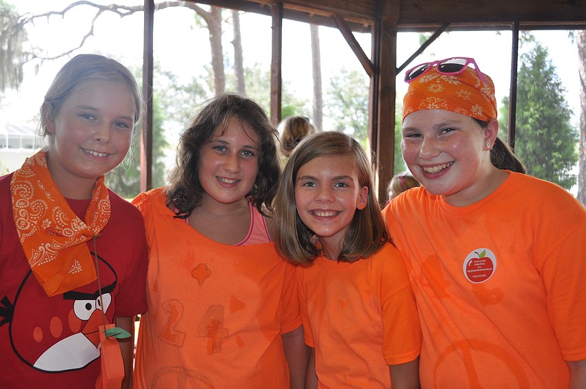 Sasha Krill, Aleksandra Callahan, Ansley Shilling and Malory Wilson