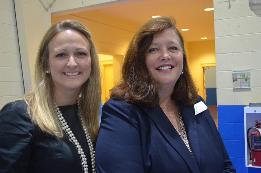 Erin Duggan and Stephanie Grosskreutz of Visit Sarasota County