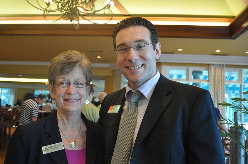 Bobbi Richman and Nick Roberts catch up