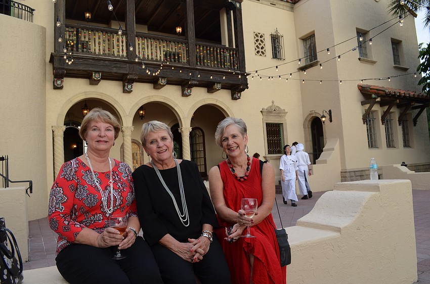 Carol Fisher, Nancy Lawrence and Becki Creighton