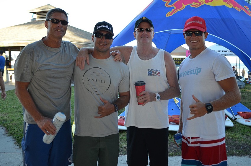 Roy Routh, Justin Brelnich, Scott Montgomery and Brad Ward