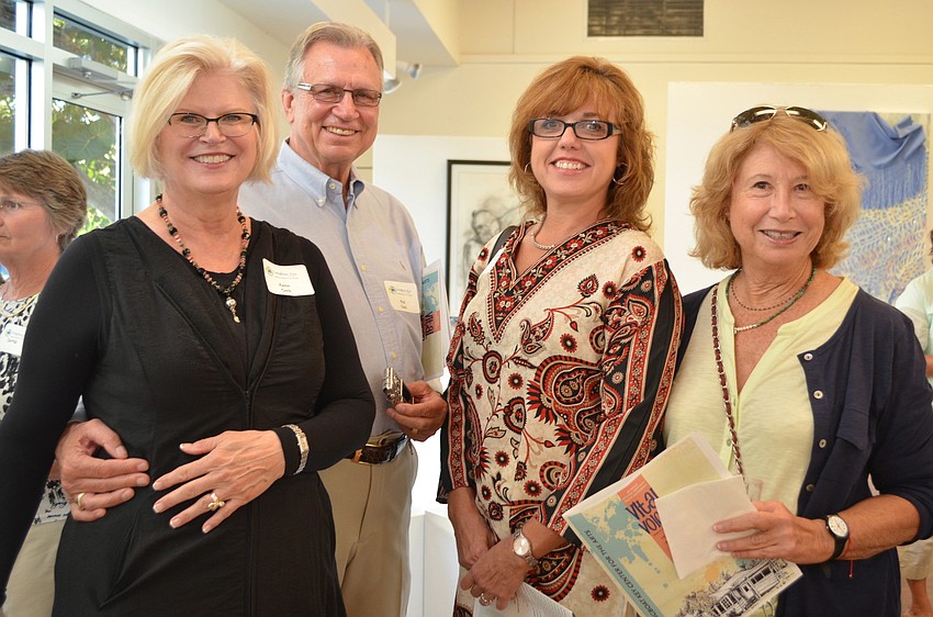 Karen and Paul Geck with Wanda Raible and Ann Roth