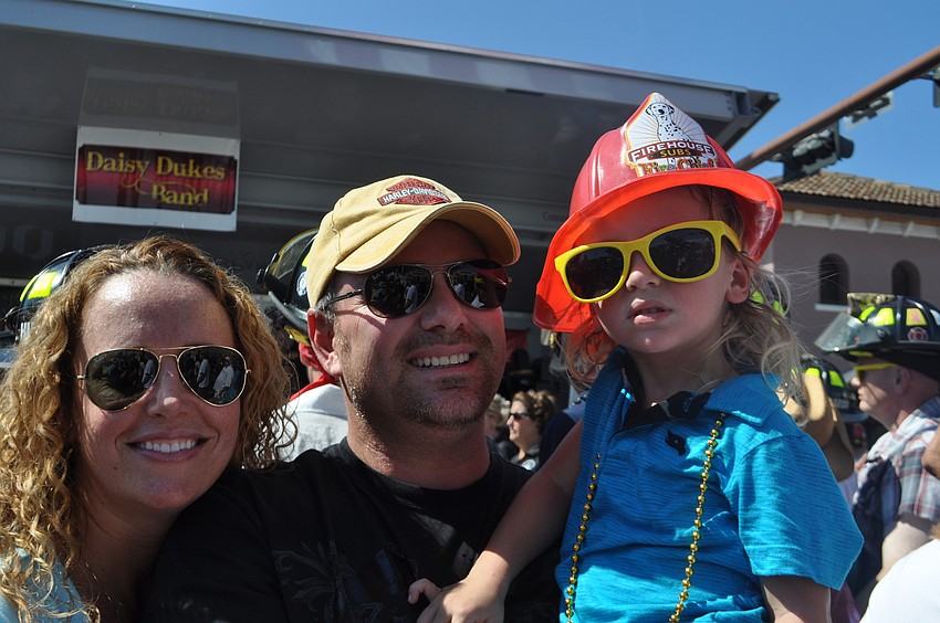 Dana Tipton with Brenner and Ethan Cavalcante