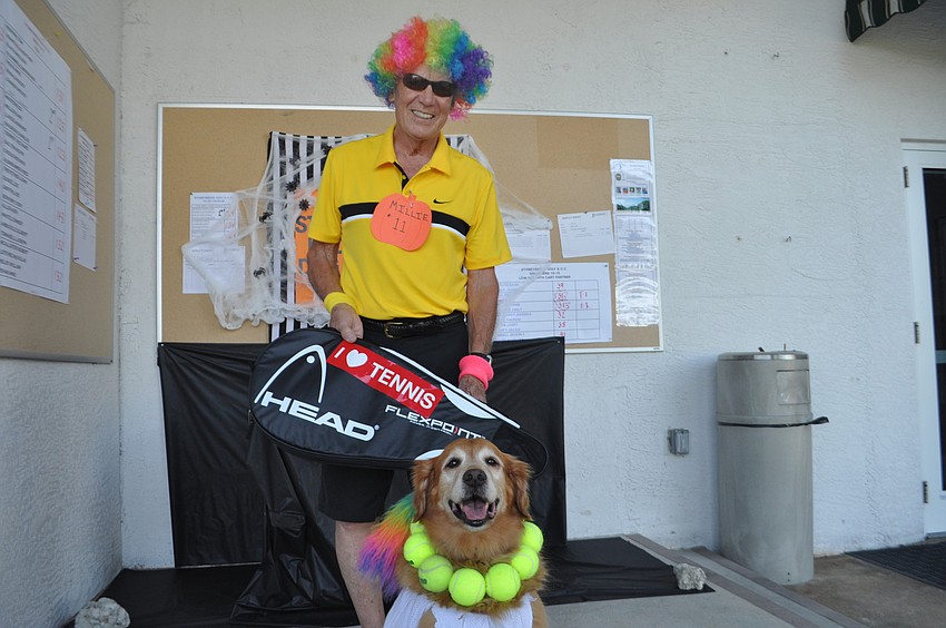 Emer Schaefer and tennis lover Millie