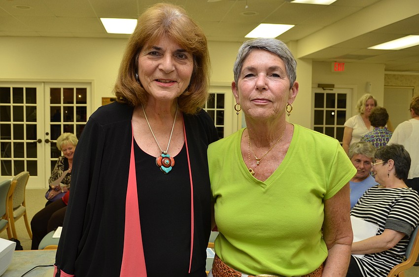 Mary Zabin and Madelyn Spoll