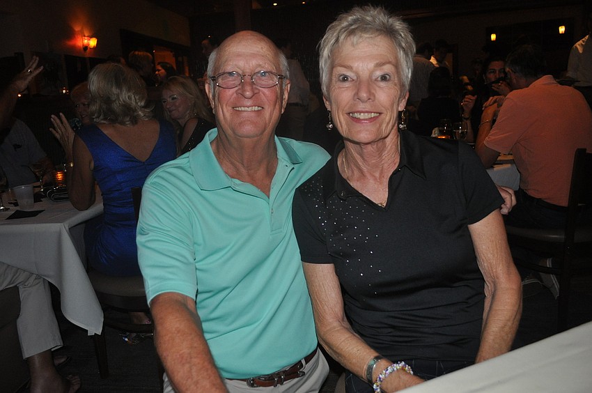 Gary and Lucia Graham drive from Bradenton often to come to Polo Grill.