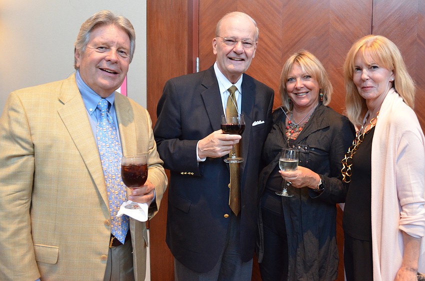 Robert Ripley, Lyman Carter, Joan Morgan and Laurin Ripley