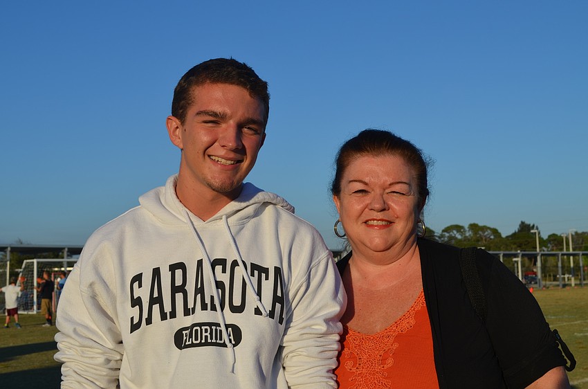 Sheree, Sarasota class of â€™75, and Hunter Fowler