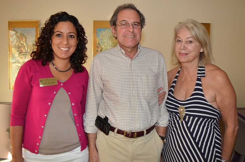 Kareen Ver Helst with Sam and Norma Savin