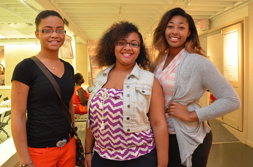 Faith Mull, Jazmin Butler and Danielle Fletcher