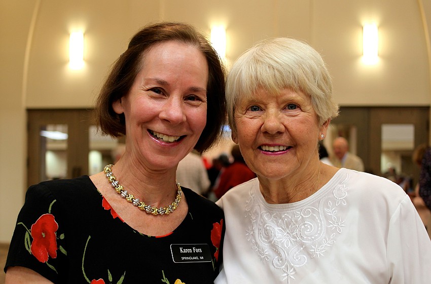 Karen Fors and Patty Buck