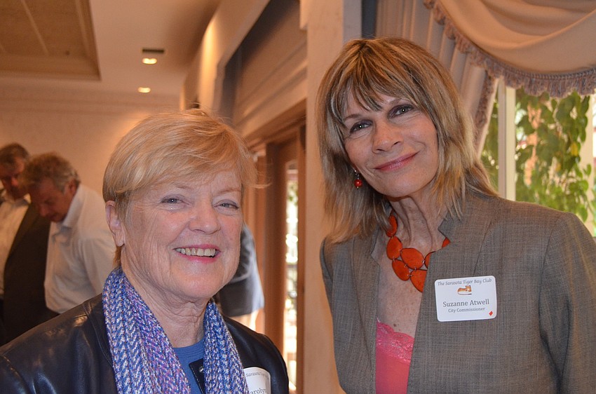 Carolyn Johnson and Suzanne Atwell