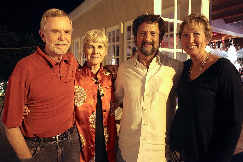 Rusty Chinnis and Christine Killeen with Mark and Patty McBride