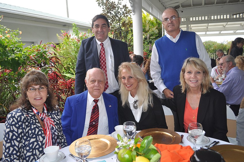 (Standing) Peter Lombardo and David Berube; (Sitting) Allison Sneed, Ed Cook, Alicia Evans and Cindy Berube